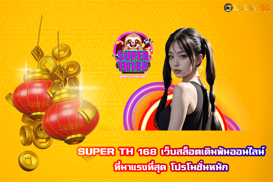 SUPER TH 168 เว็บสล็อตเดิมพันออนไลน์ ที่มาแรงที่สุด โปรโมชั่นหนัก