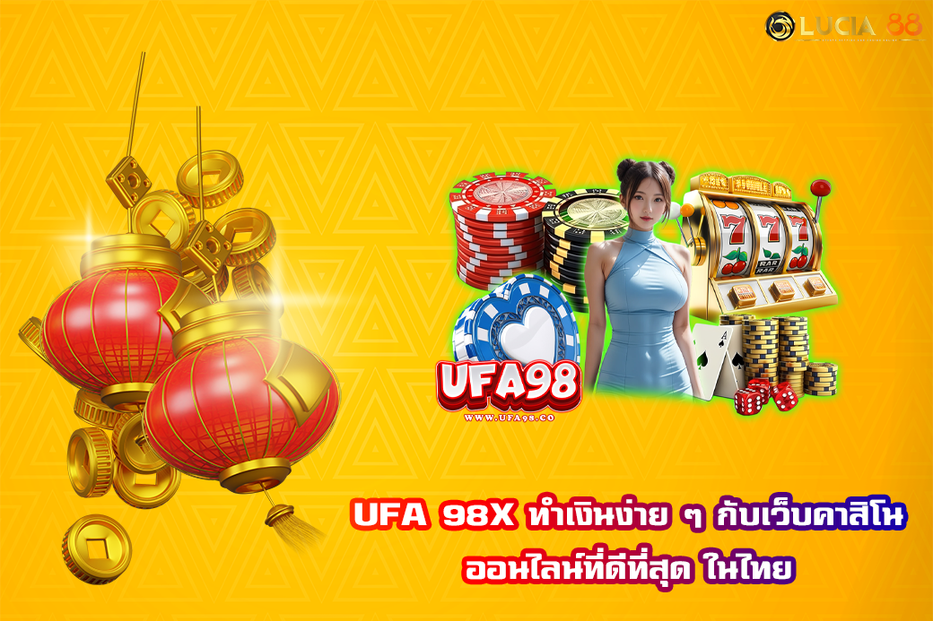 UFA 98X ทำเงินง่าย ๆ กับเว็บคาสิโนออนไลน์ที่ดีที่สุด ในไทย